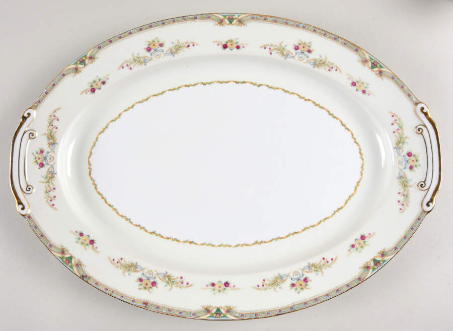 Charline 16" Oval Serving Platter by Imperial (Japan)-1