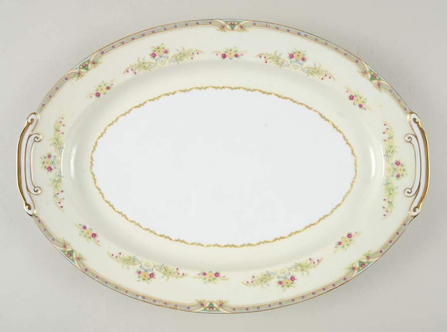 Charline 15" Oval Serving Platter by Imperial (Japan)-1