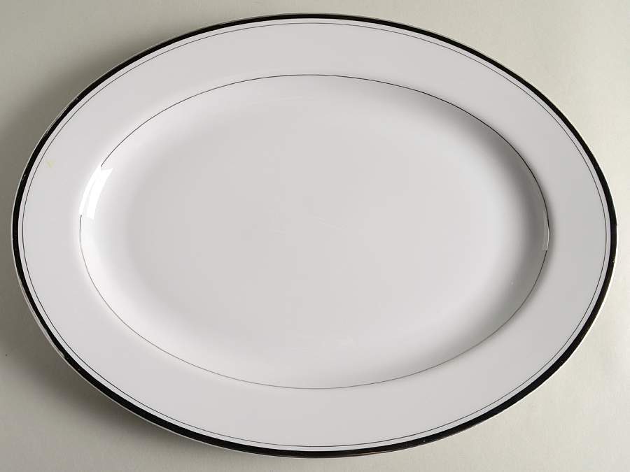 Cherish 16" Oval Serving Platter by Imperial (Japan)-1
