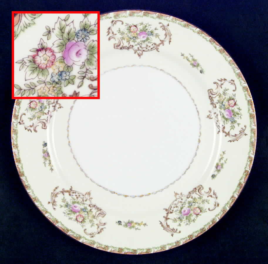 Corina Dinner Plate by Imperial (Japan)-1