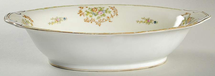 Corina 11" Oval Vegetable Bowl by Imperial (Japan)-1