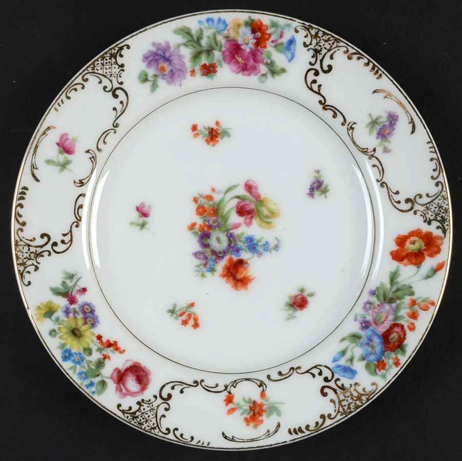 Dresdania Bread & Butter Plate by Imperial (Japan)-1