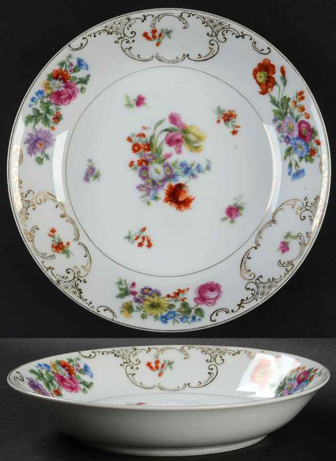 Dresdania Coupe Soup Bowl by Imperial (Japan)-1