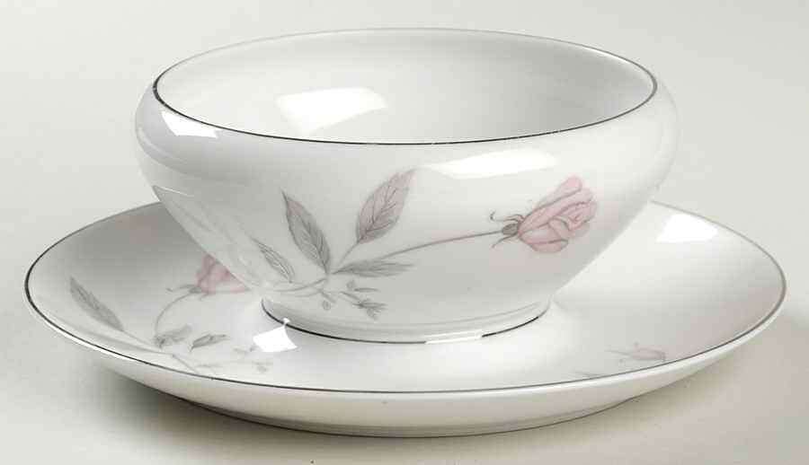 First Love Gravy Boat with Attached Underplate by Imperial (Japan)-1