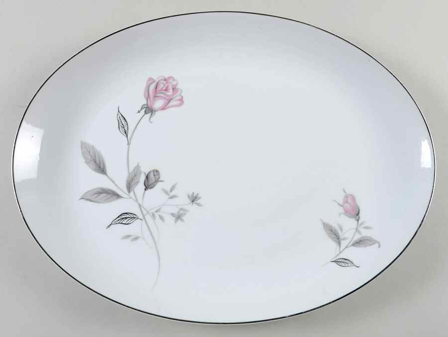 First Love 16" Oval Serving Platter by Imperial (Japan)-1