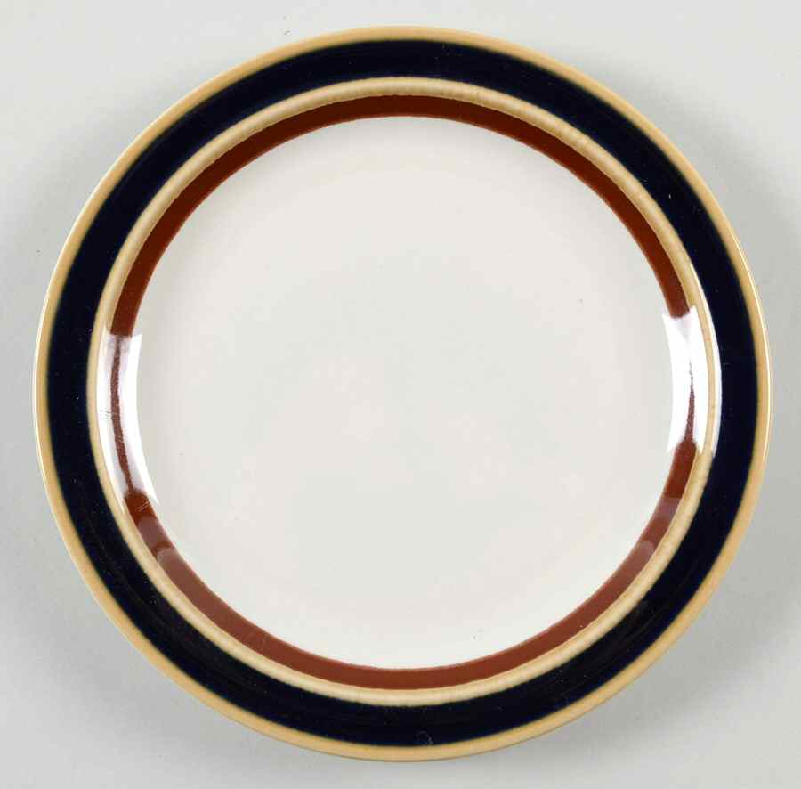 Imperial Blue Salad Plate by Imperial (Japan)-1