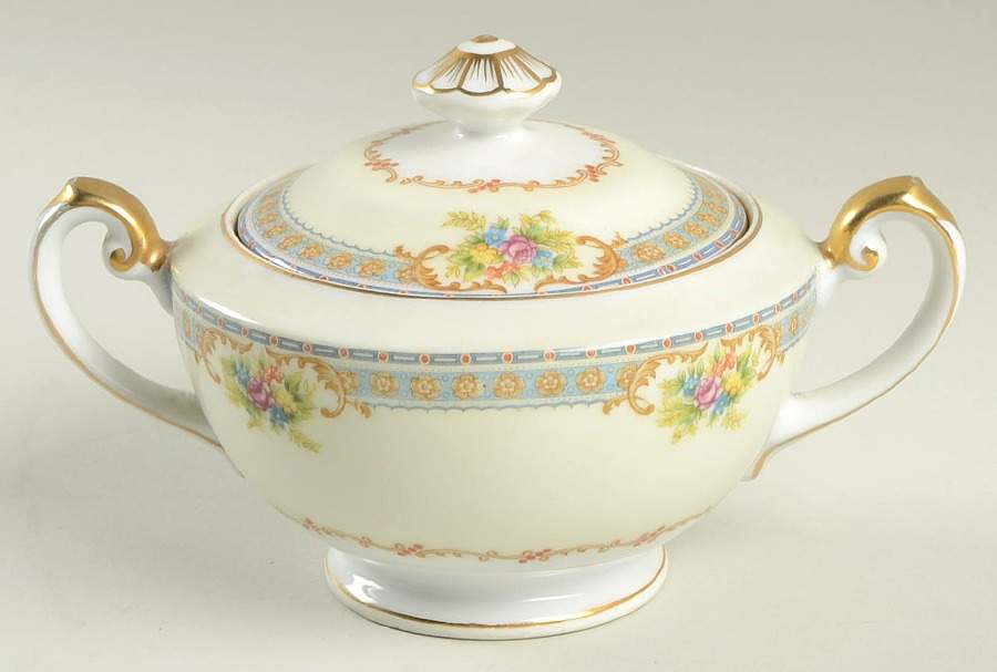 IMP1 Sugar Bowl & Lid by Imperial (Japan)-1