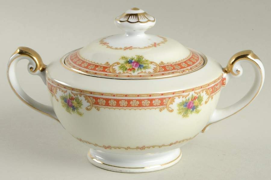 IMP12 Sugar Bowl & Lid by Imperial (Japan)-1
