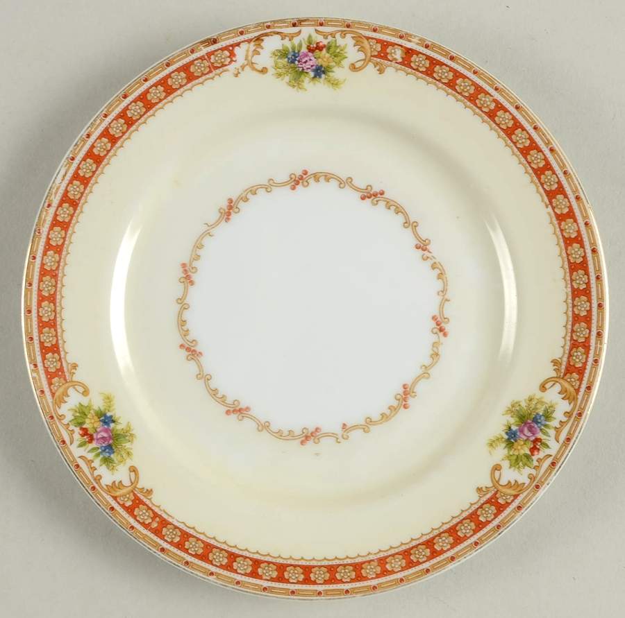 IMP12 Bread & Butter Plate by Imperial (Japan)-1
