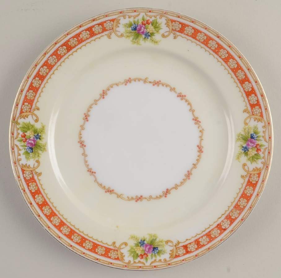 IMP12 Salad Plate by Imperial (Japan)-1