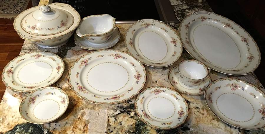 IMP19 12" Chop Plate (Round Platter) by Imperial (Japan)-1