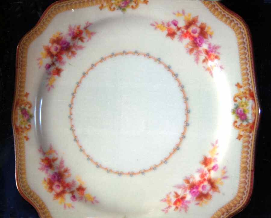 IMP24 Square Salad Plate by Imperial (Japan)-1