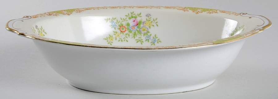 IMP26 10" Oval Vegetable Bowl by Imperial (Japan)-1