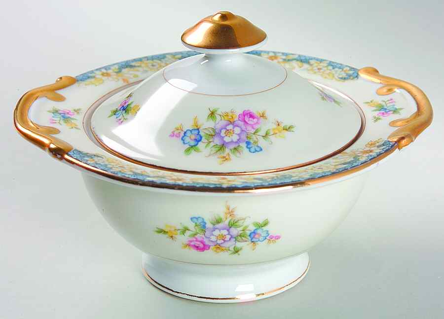 IMP27 Sugar Bowl & Lid by Imperial (Japan)-1