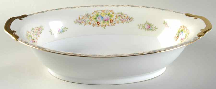 IMP3 11" Oval Vegetable Bowl by Imperial (Japan)-1