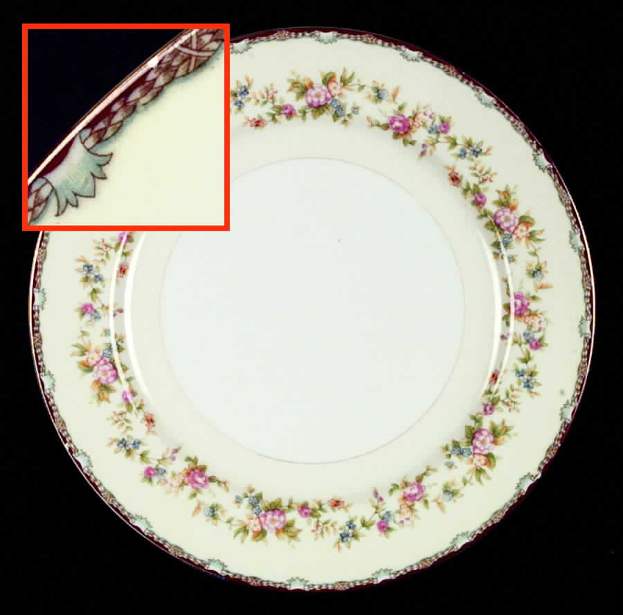 IMP6 Dinner Plate by Imperial (Japan)-1