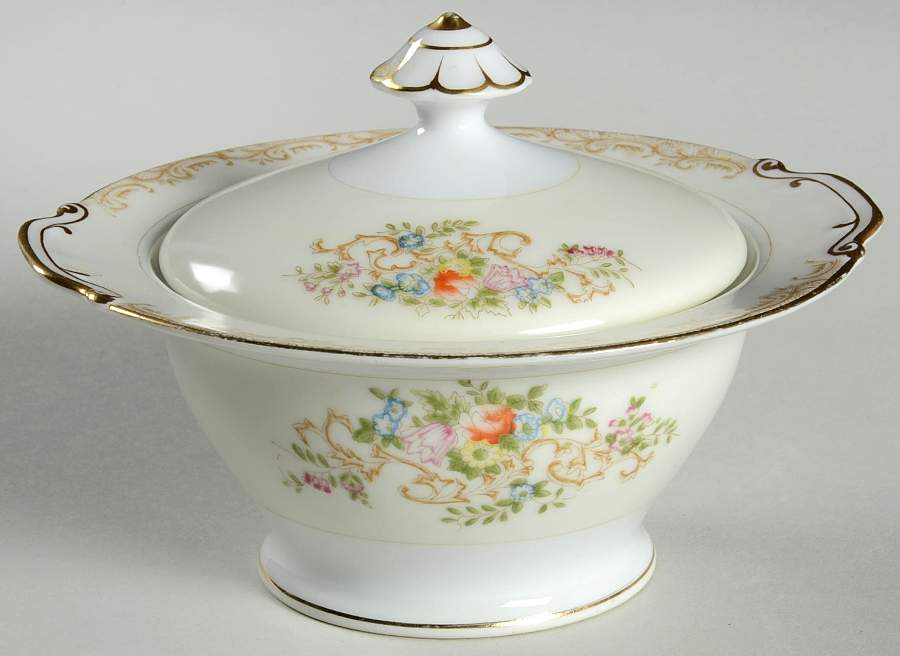 IMP7 Sugar Bowl & Lid by Imperial (Japan)-1