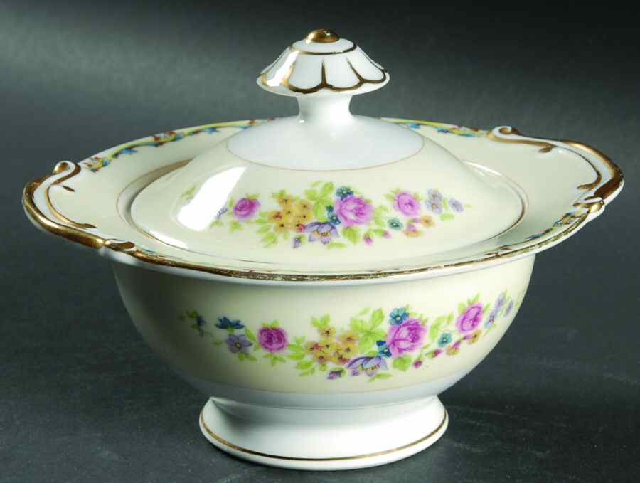 IMP8 Sugar Bowl & Lid by Imperial (Japan)-1