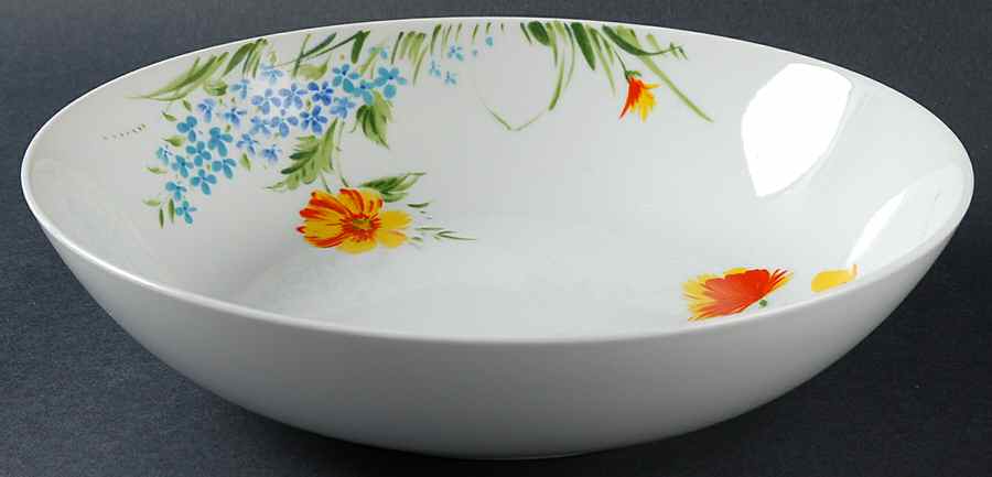 Just Spring 9" Round Vegetable Bowl by Imperial (Japan)-1