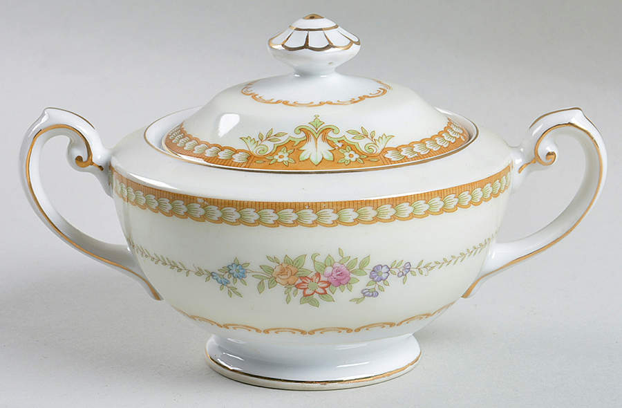 Kuiupo Sugar Bowl & Lid by Imperial (Japan)-1