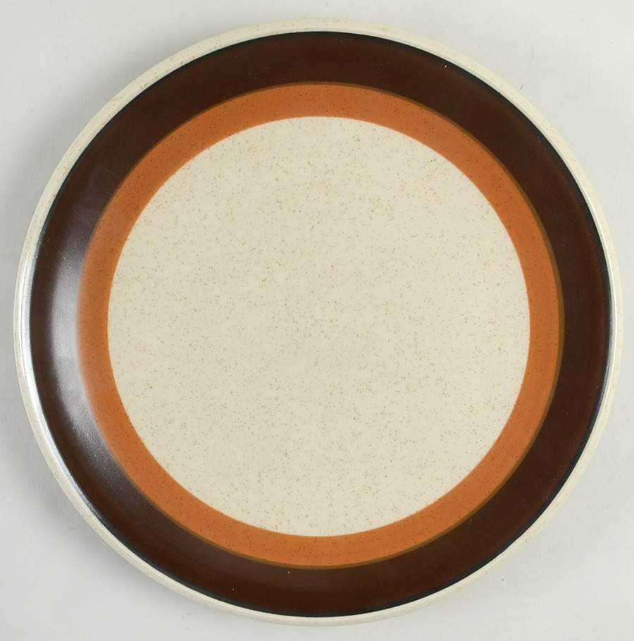 Mocha 12" Chop Plate (Round Platter) by Imperial (Japan)-1