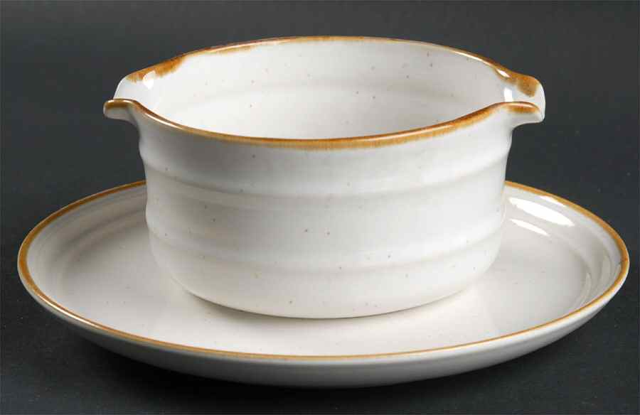 Mountain Song Gravy Boat & Underplate by Imperial (Japan)-1