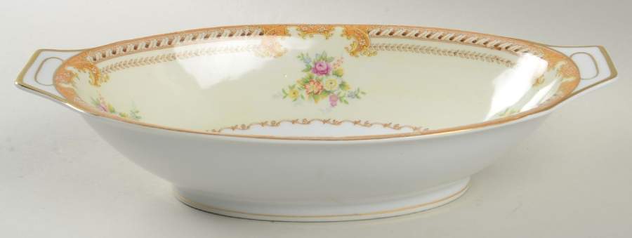 Normandie 11" Oval Vegetable Bowl by Imperial (Japan)-1