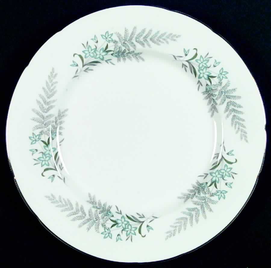 Royal Fern Dinner Plate by Imperial (England)-1