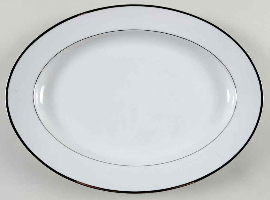 Serenity 14" Oval Serving Platter by Imperial (Japan)-1