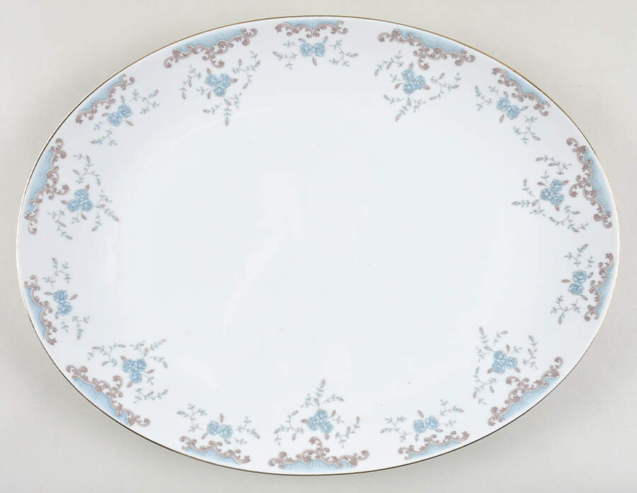 Seville 16" Oval Serving Platter by Imperial (Japan)-1