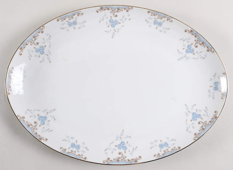 Seville 16" Oval Serving Platter by Imperial (Japan)-1