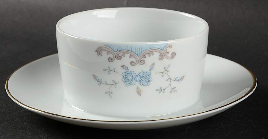 Seville Mayonnaise with Attached Underplate, No Lid by Imperial (Japan)-1