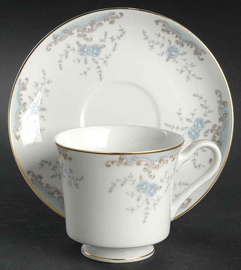 Seville Footed Cup & Saucer Set by Imperial (Japan)-1