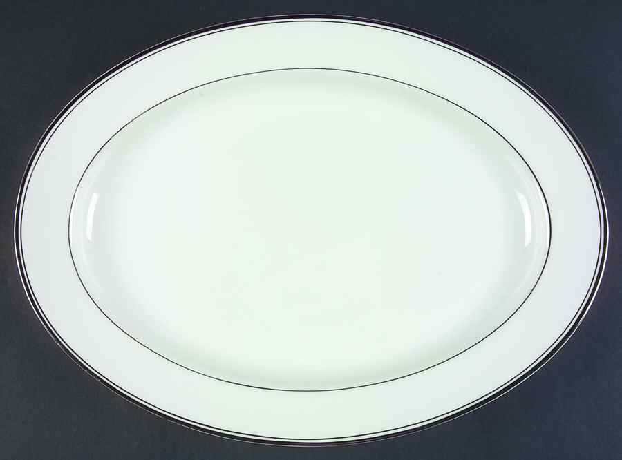 Sincerity 16" Oval Serving Platter by Imperial (Japan)-1