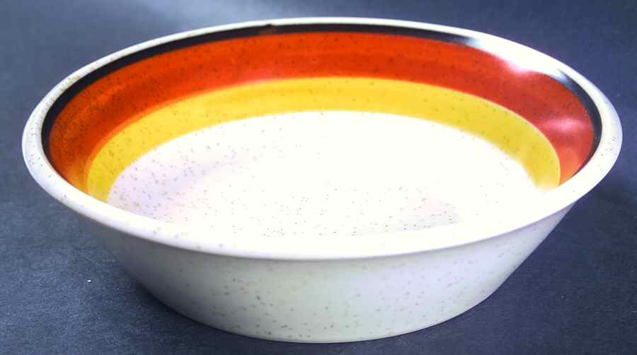Tangerine Coupe Cereal Bowl by Imperial (Japan)-1