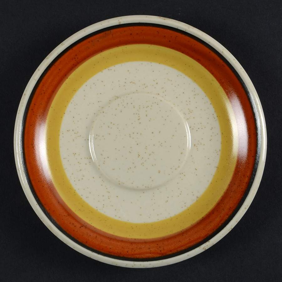 Tangerine Saucer by Imperial (Japan)-1