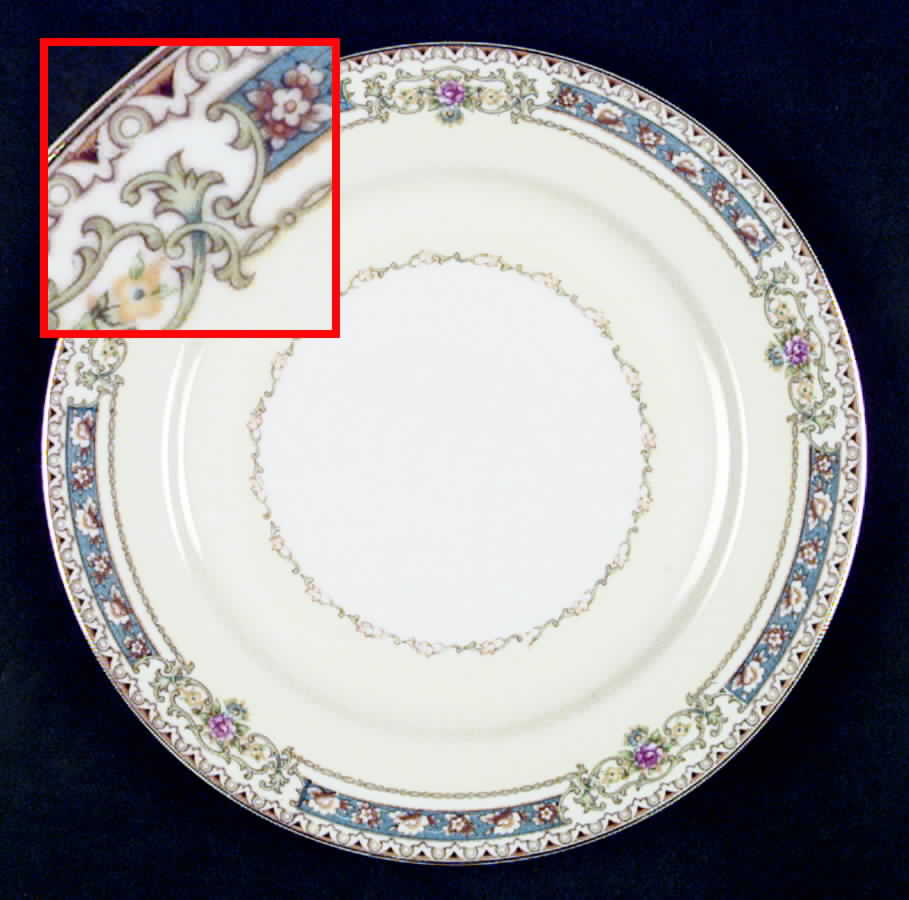 Victoria Dinner Plate by Imperial (Japan)-1