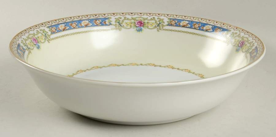 Victoria 9" Round Vegetable Bowl by Imperial (Japan)-1