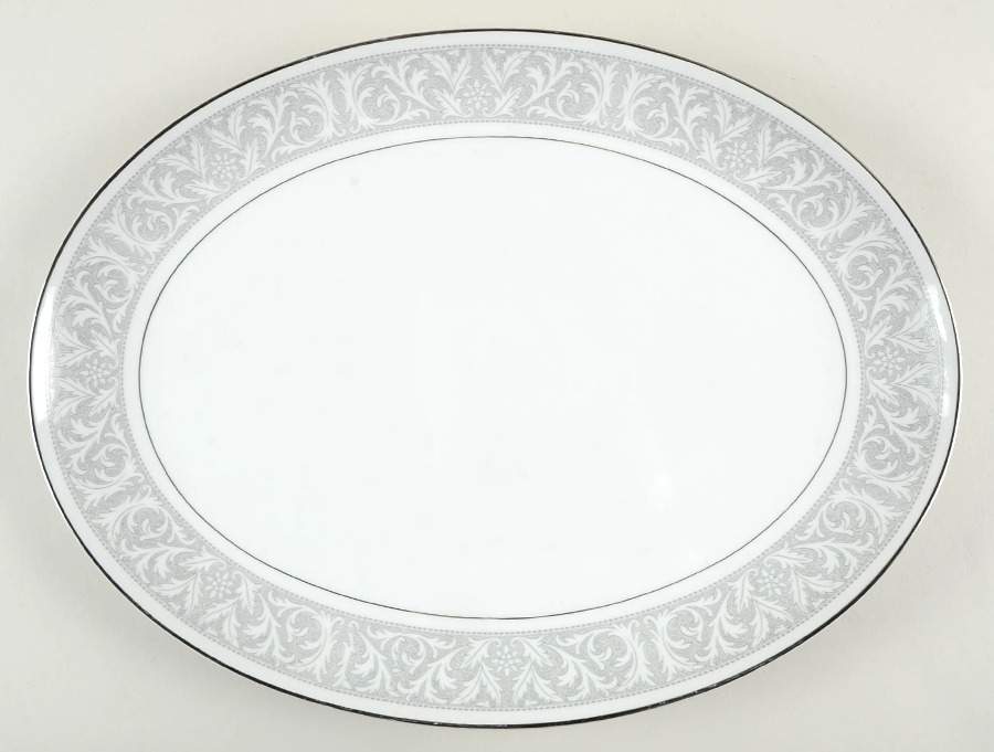Whitney 16" Oval Serving Platter by Imperial (Japan)-1