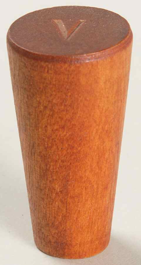 Whitney Wood Stopper for Vinegar "V" by Imperial (Japan)-1