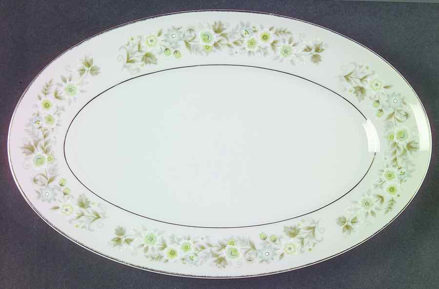 Wild Flower Relish/Gravy Underplate by Imperial (Japan)-1