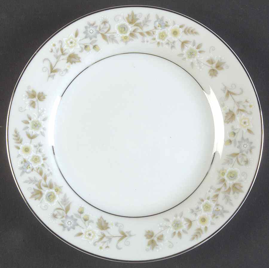 Wild Flower Bread & Butter Plate by Imperial (Japan)-1