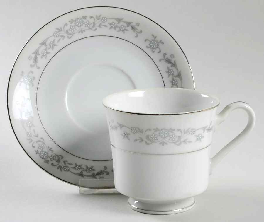 Windsor Footed Cup & Saucer Set by Imperial (Japan)-1