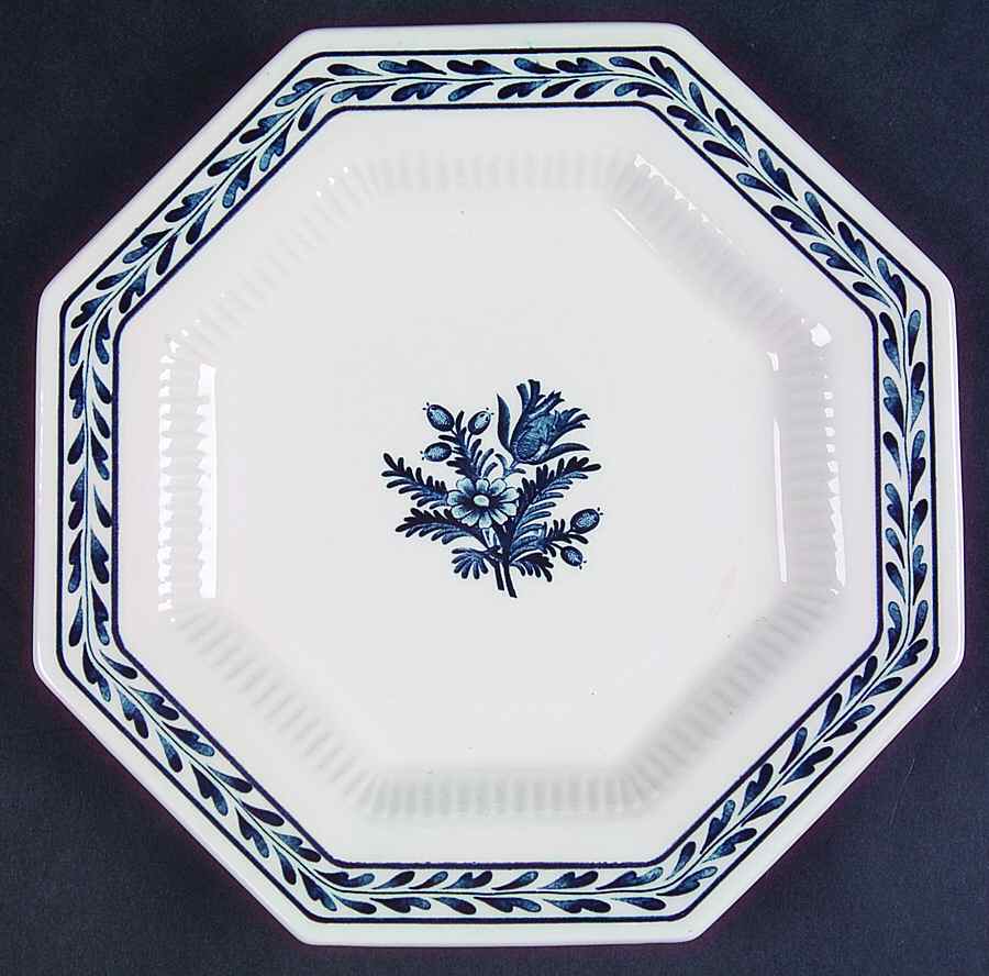 Blue Tulip Salad Plate by Independence-1