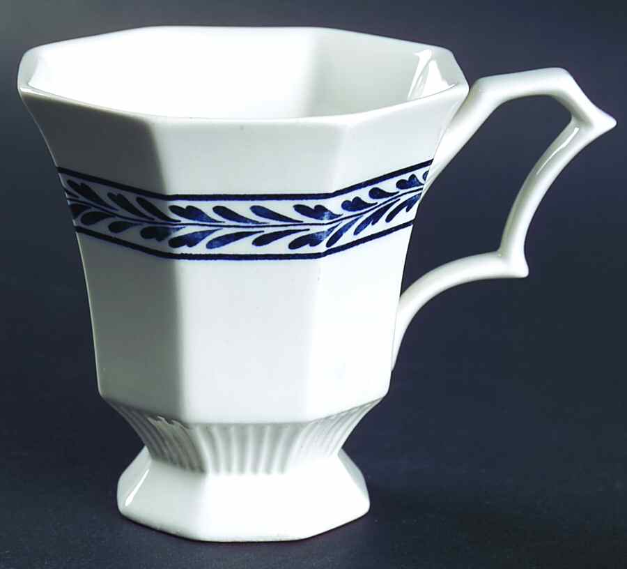 Blue Tulip Footed Cup by Independence-1