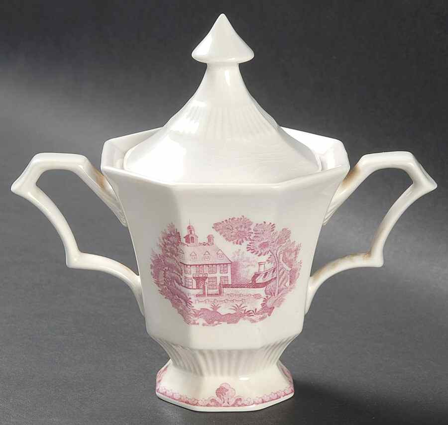 Carriage House Sugar Bowl & Lid by Independence-1