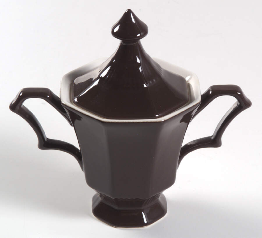 Cane Brown Sugar Bowl & Lid by Independence-1