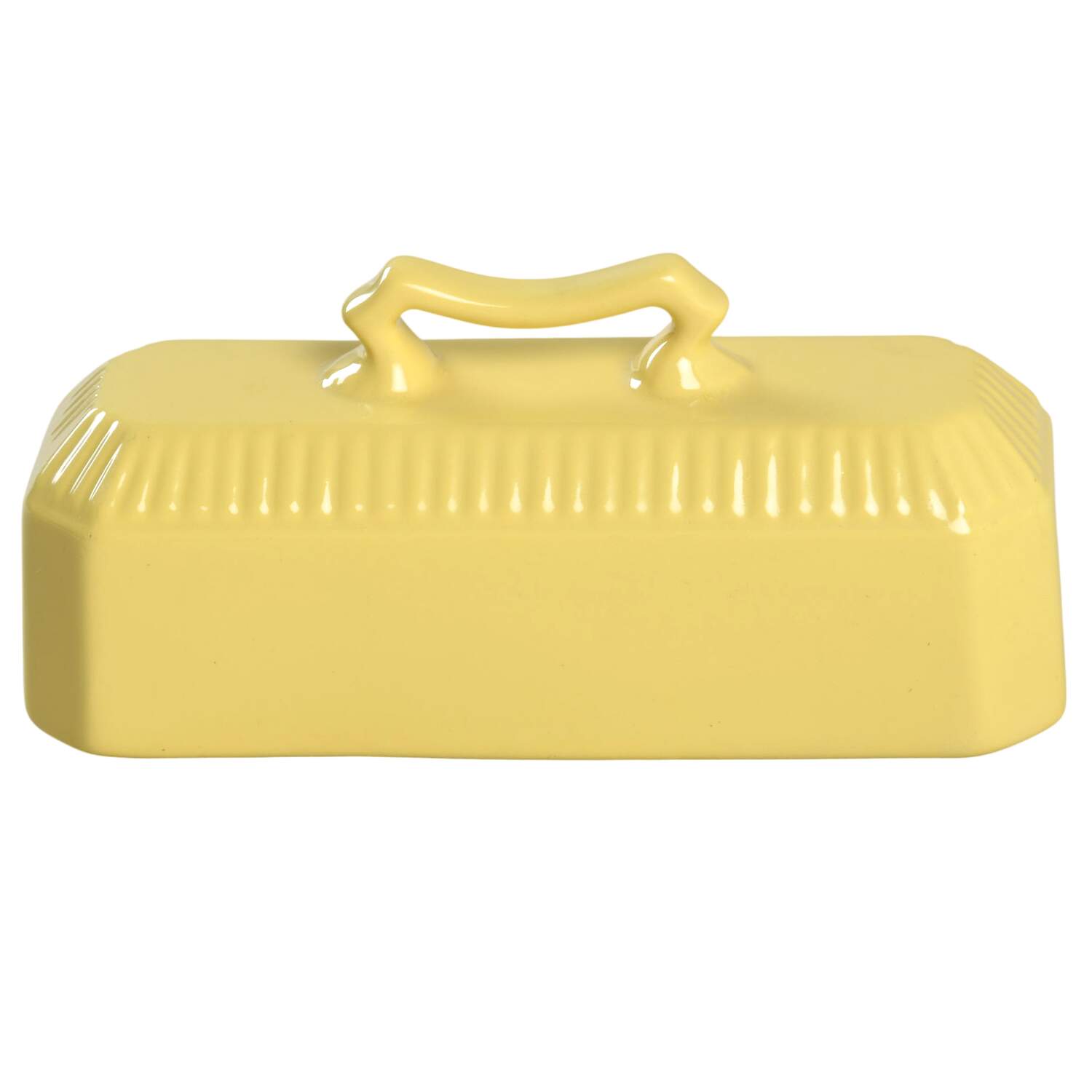 Daffodil  All Yellow Lid for 1/4 Lb Butter by Independence-1