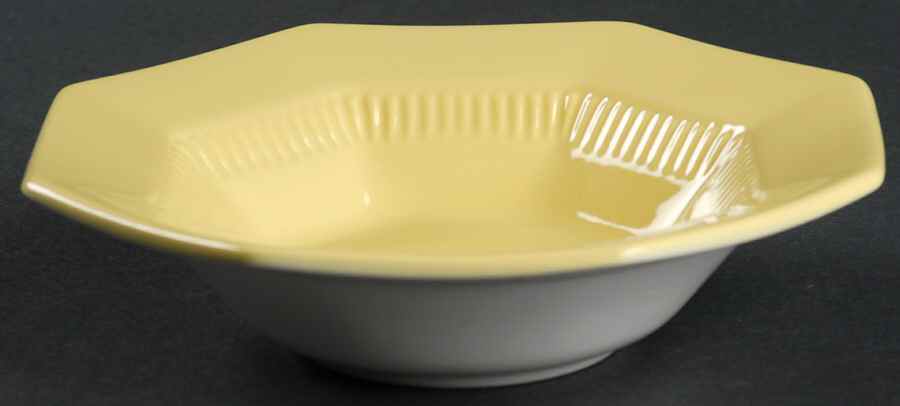 Daffodil  All Yellow Rim Fruit/Dessert (Sauce) Bowl by Independence-1