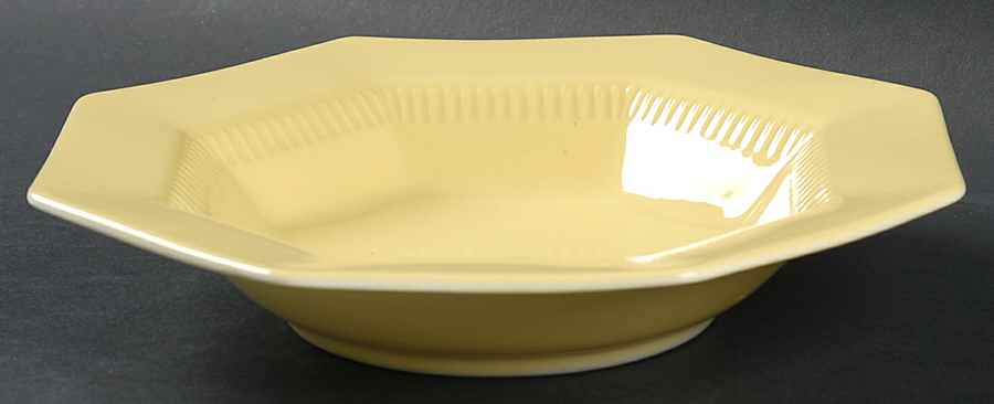 Daffodil  All Yellow Rim Soup Bowl by Independence-1